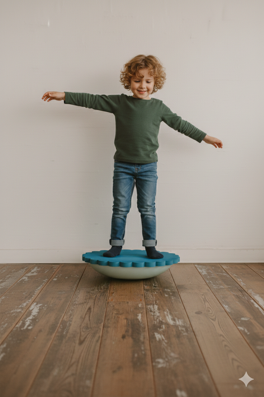 Units Den blå blomst - Motorisk tumlelegetøj i EVA-skum