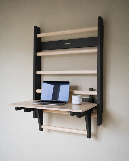 FitWood HONKA Vægribbe 105 cm - sort/birk