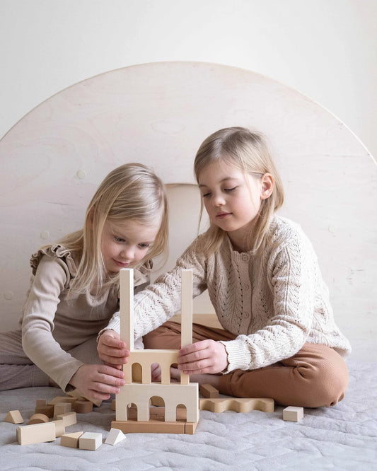 FitWood HUVILA byggeklodser – dune