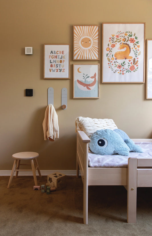 FitWood SILMU væg- og dørkrog – beige