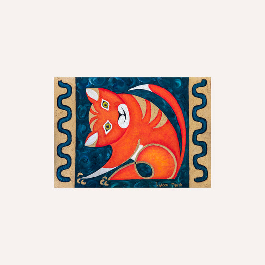 Lykke Mørch - Kattedyret - 29,7x42 cm (A3)