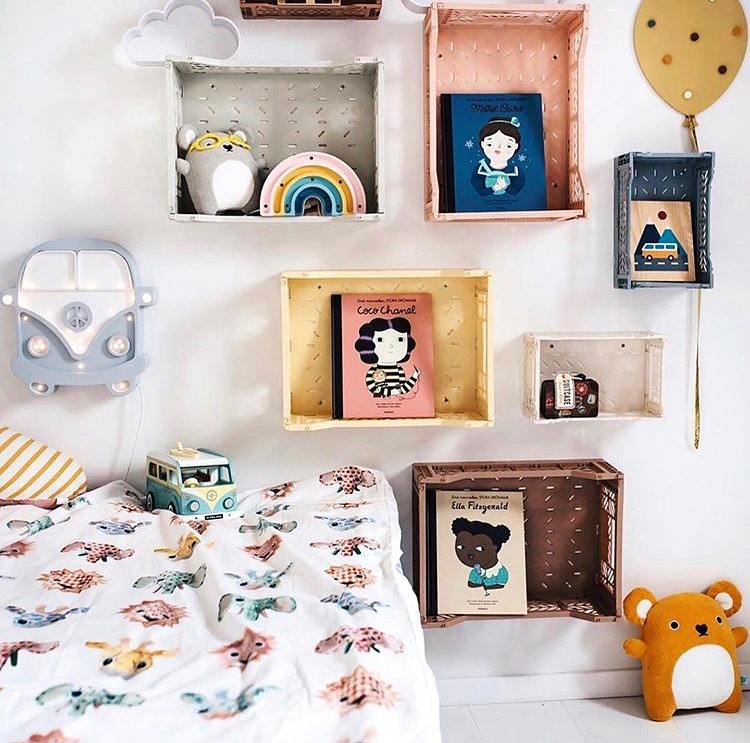Little Lights Van lampe i træ - flere farver