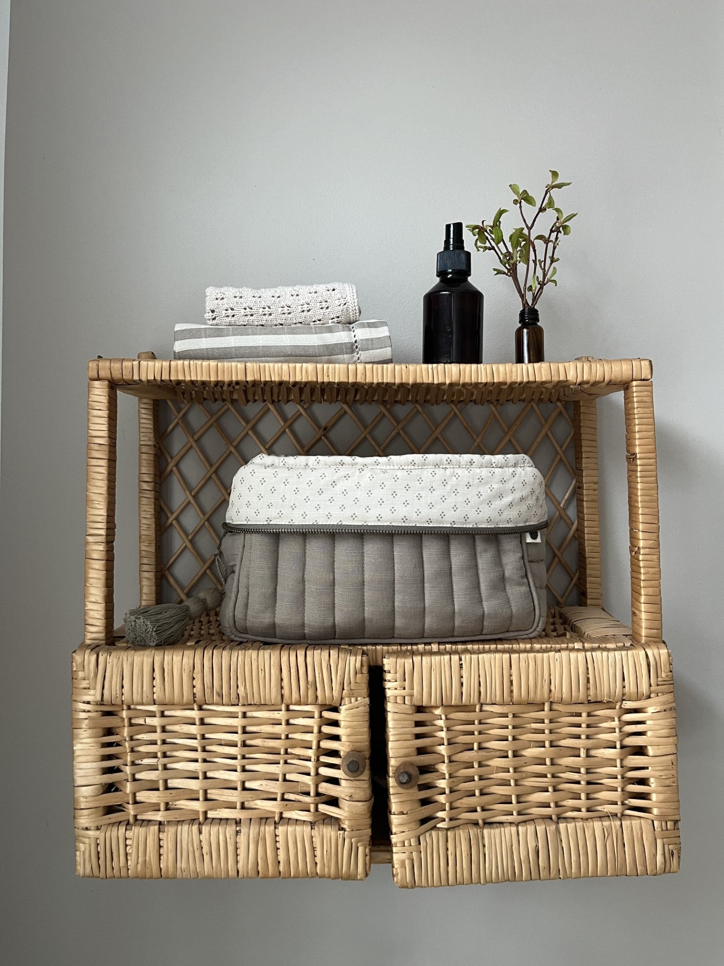 Pine Cone Lulu toilettaske – Mushroom