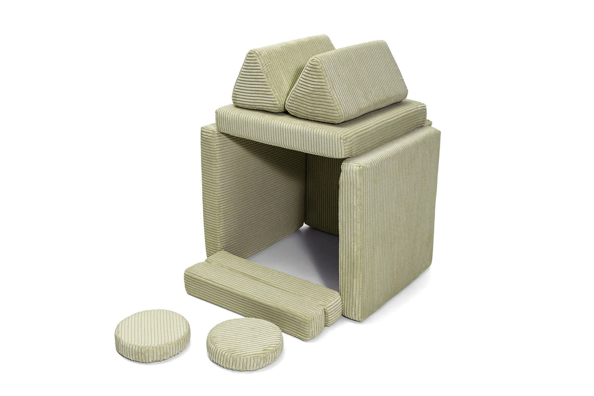 Shappy Play Sofa Pure Corduroy Mini - Matcha