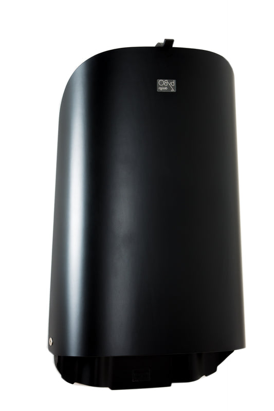 byBO design NATHI væghængt puslebord – Sort