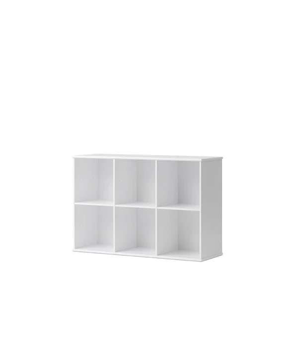 Oliver Furniture Wood reol 3x2 vandret til ophæng – hvid