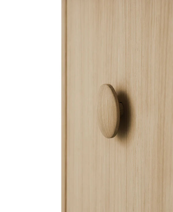 Oliver Furniture Wood garderobeskab med 3 døre – eg