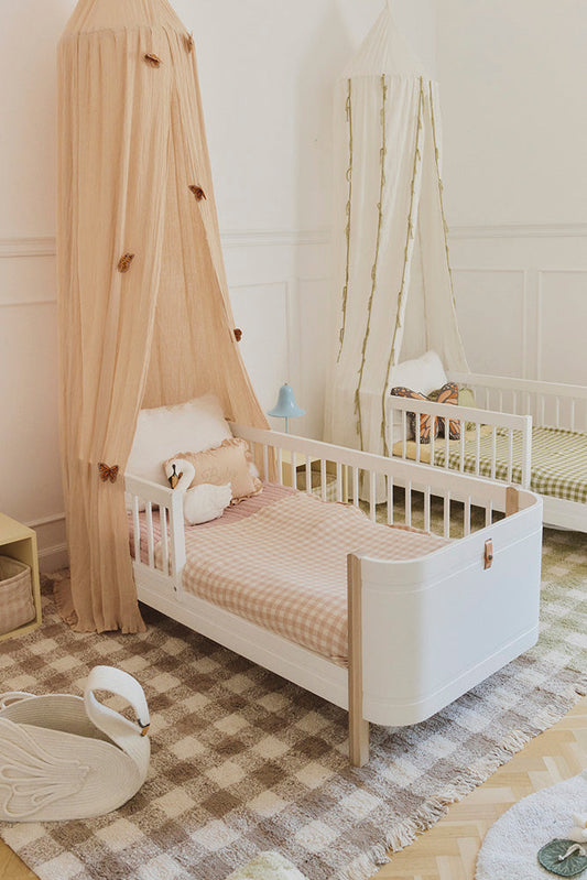 Lorena Canals vaskbart gulvtæppe Vichy Marron 90 x 120 cm – brun