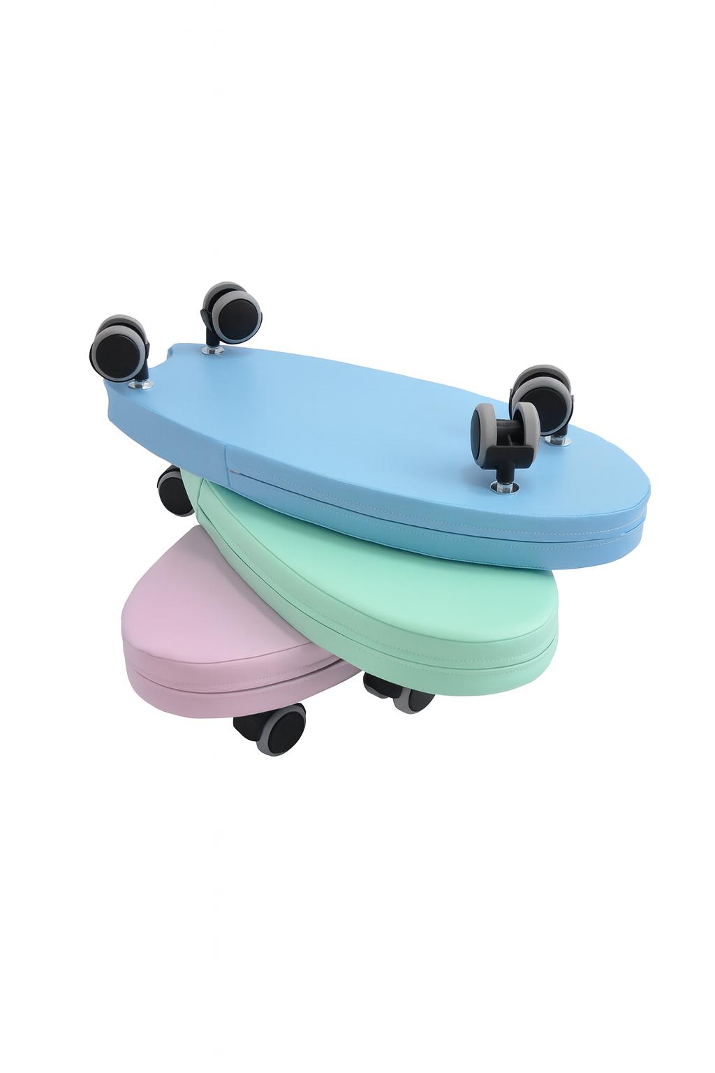leg&go Surf & Ride rullebræt til børn – hvid