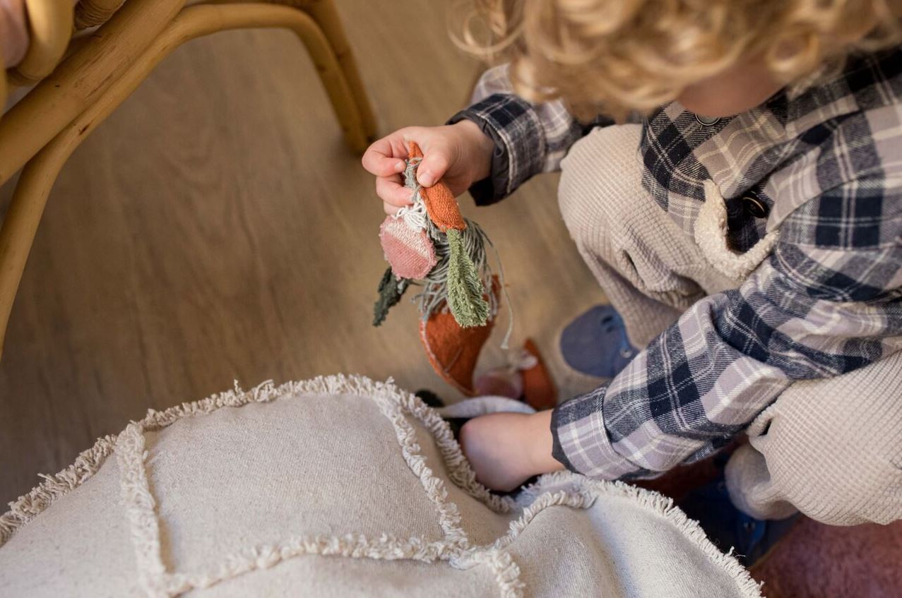 Lorena Canals puf Tic-Tac-Toe – legende puf med spil