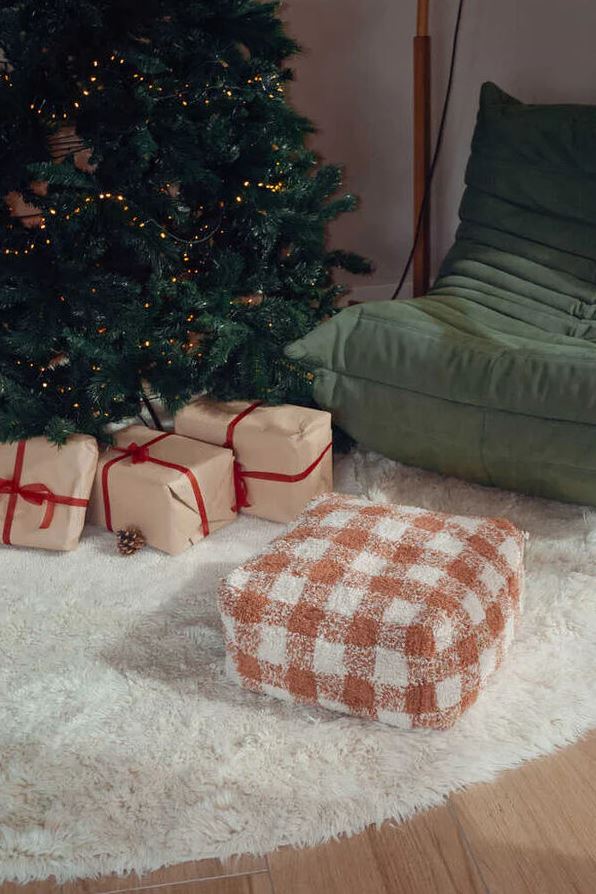 Lorena Canals puf Vichy Toffee – ternet puf i toffee