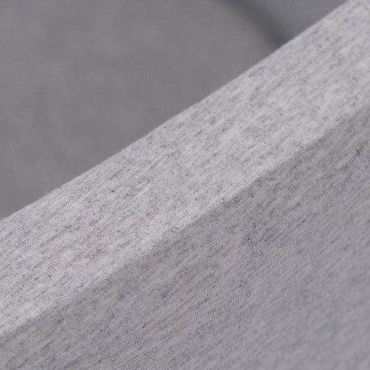 Plush Nest Boldbassin uden bolde, 90x30 cm, Rund, Lysegrå, Bomuld