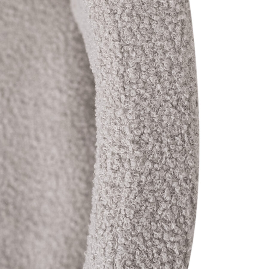 Plush Nest blomsterformet boldbassin uden bolde – 95×30 cm - grå