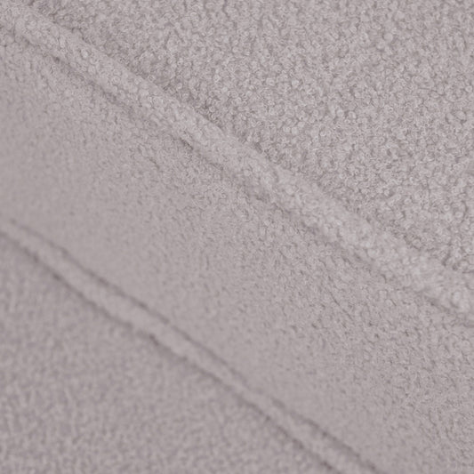 Plush Nest mini-legesofa til børn – 150x60x25 cm, Grå Lammeskindseffekt