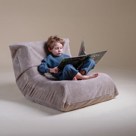 Plush Nest MOONI ergonomisk lænestol til børn – pink, Puffy Lamell