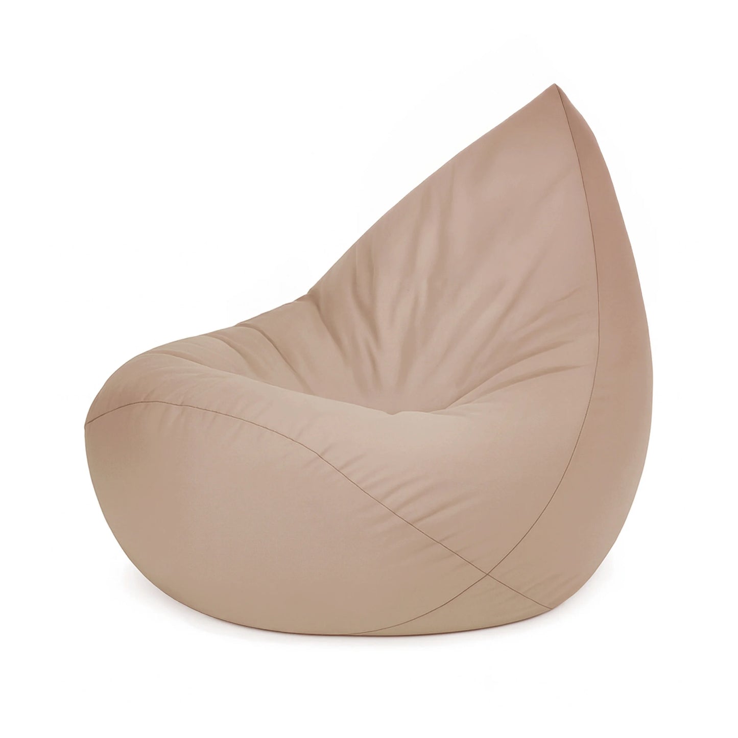Plush Nest Sako sækkestol til børn – beige, udendørs, str. S