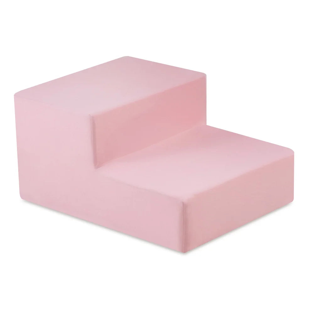 Plush Nest tumlesæt med 3 dele og stort boldbassin – Lyserød, smart bomuld