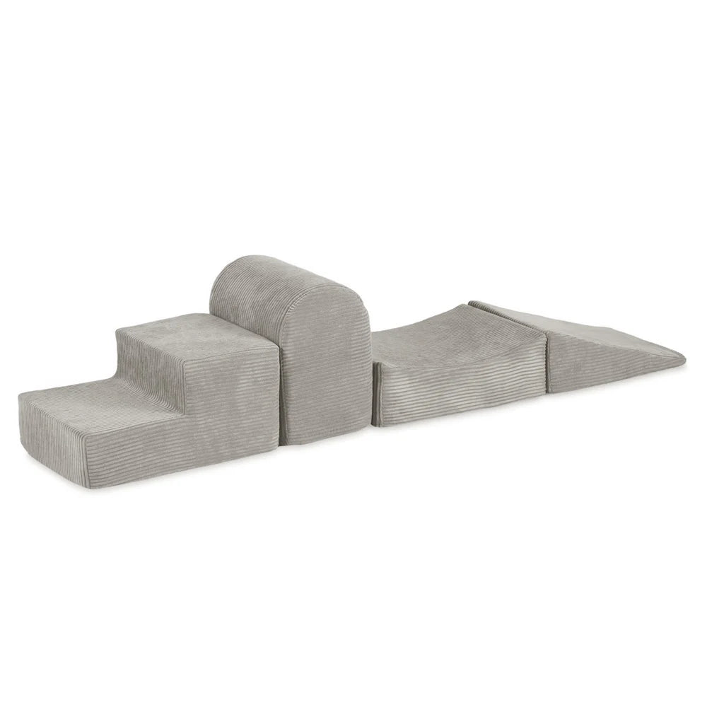 Plush Nest tumlesæt med 4 dele – Beige, Premium Bred Fløjl
