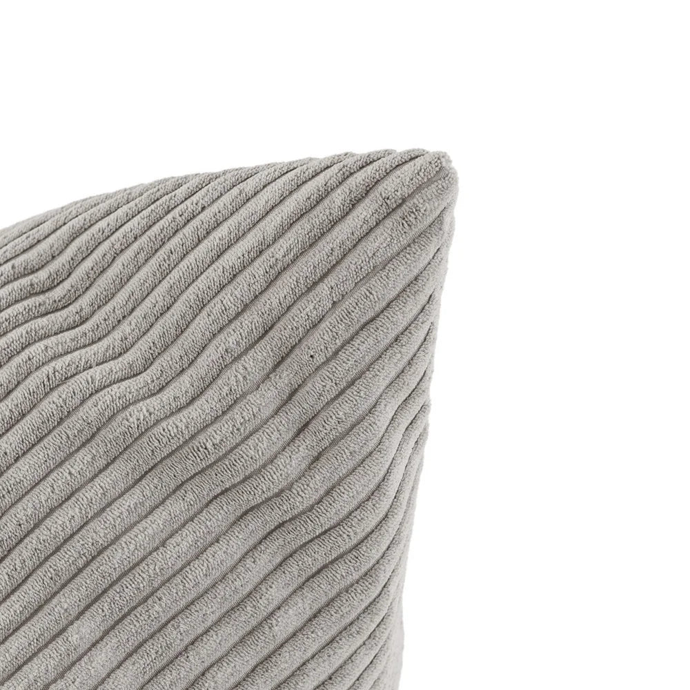 Plush Nest siddepuf, 120×80 cm, beige, premium fløjl