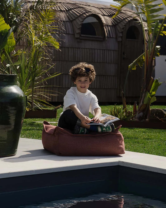 Wigiwama Pomegranate Udendørs Firkantet Puf