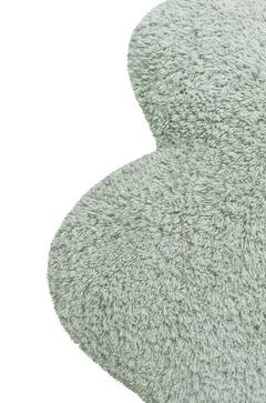 Lorena Canals gulvpude Clouds Blue Sage – blågrøn