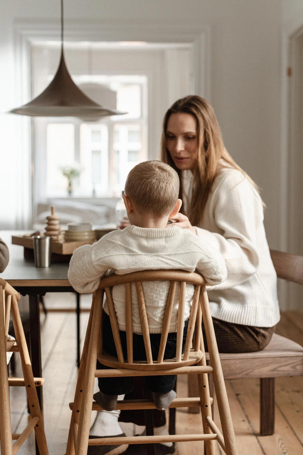 Oaklings Saga højstol - eg