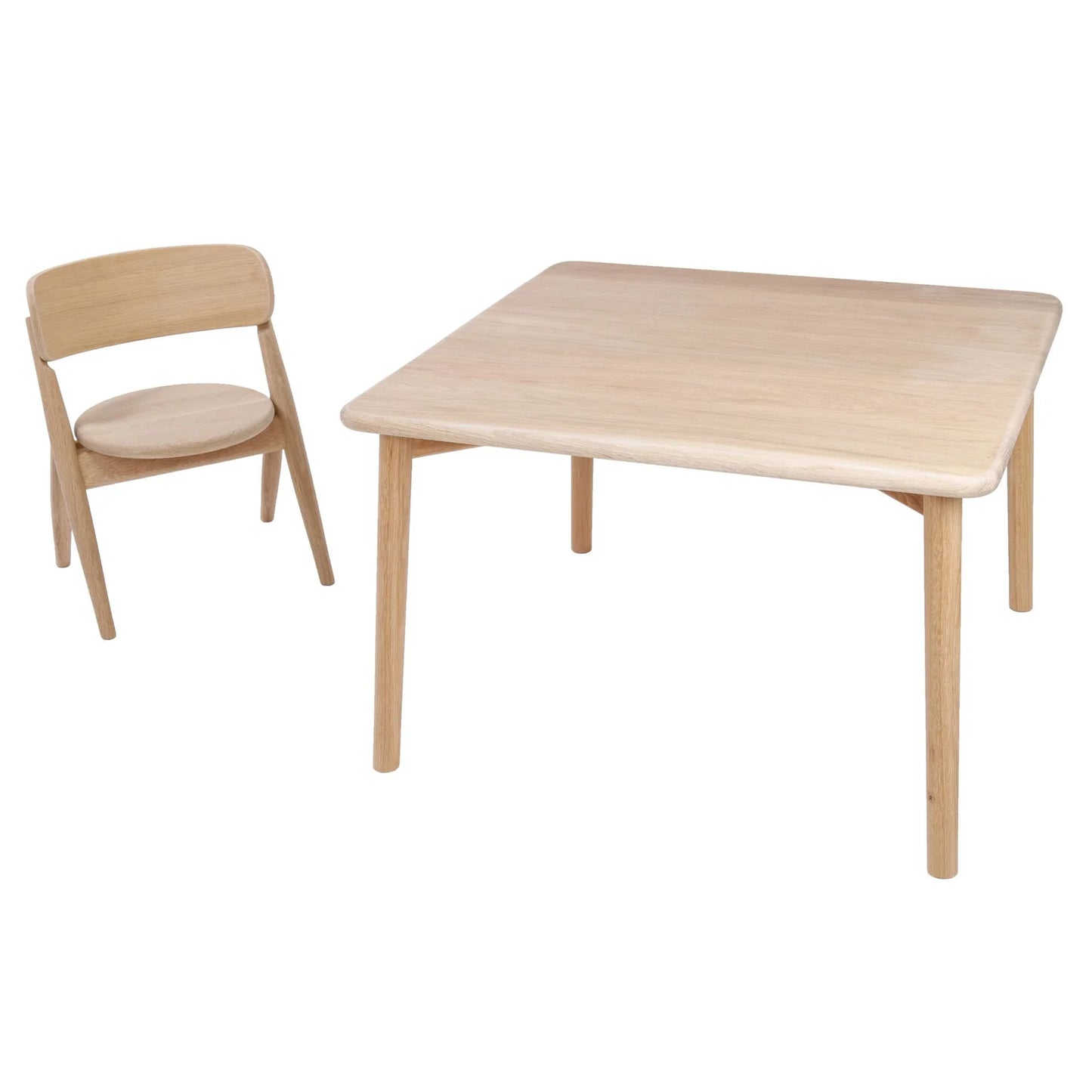 Curve Lab – Kvadratisk bord – Eg