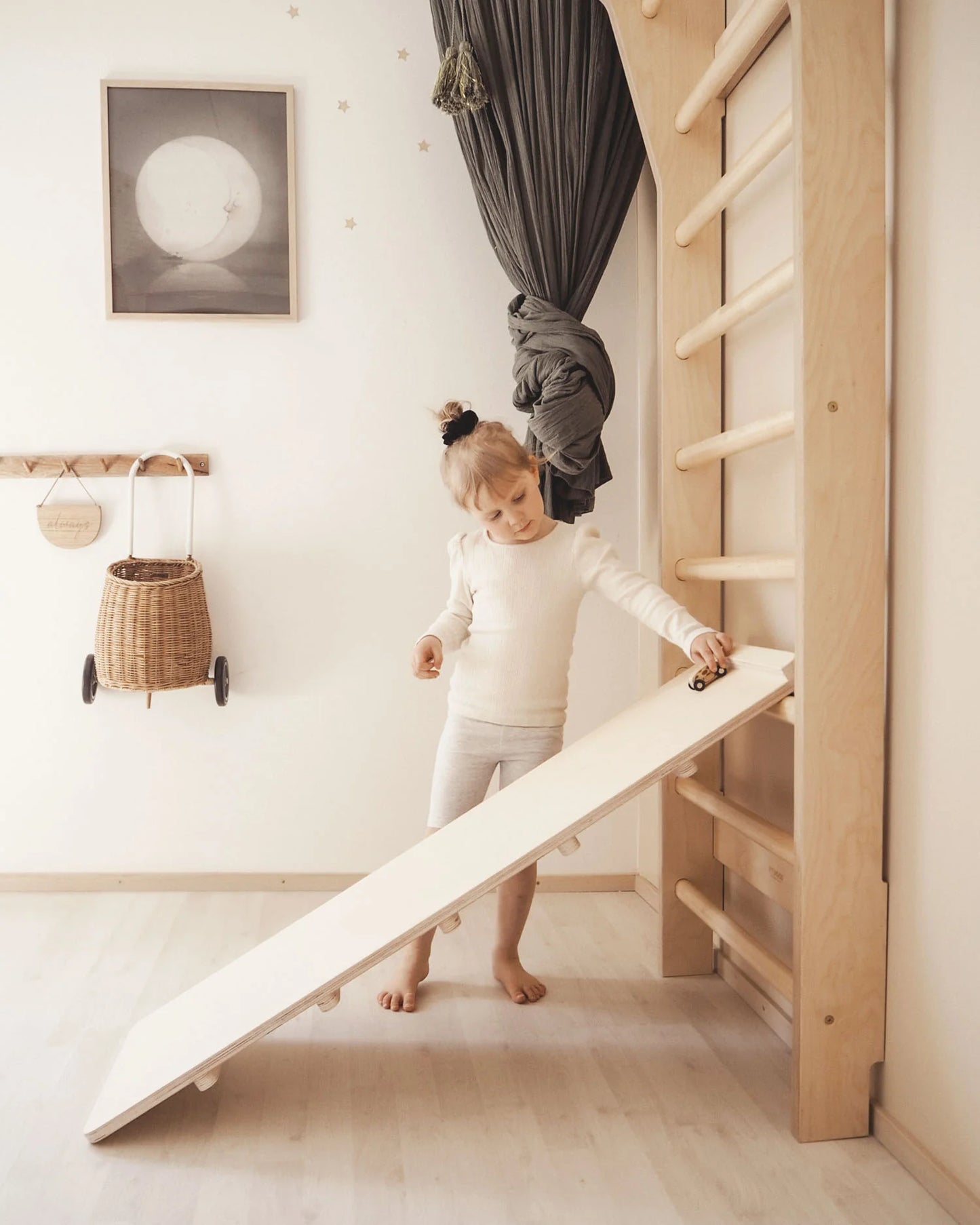 FitWood TAIMI MINI vægribbe – birk