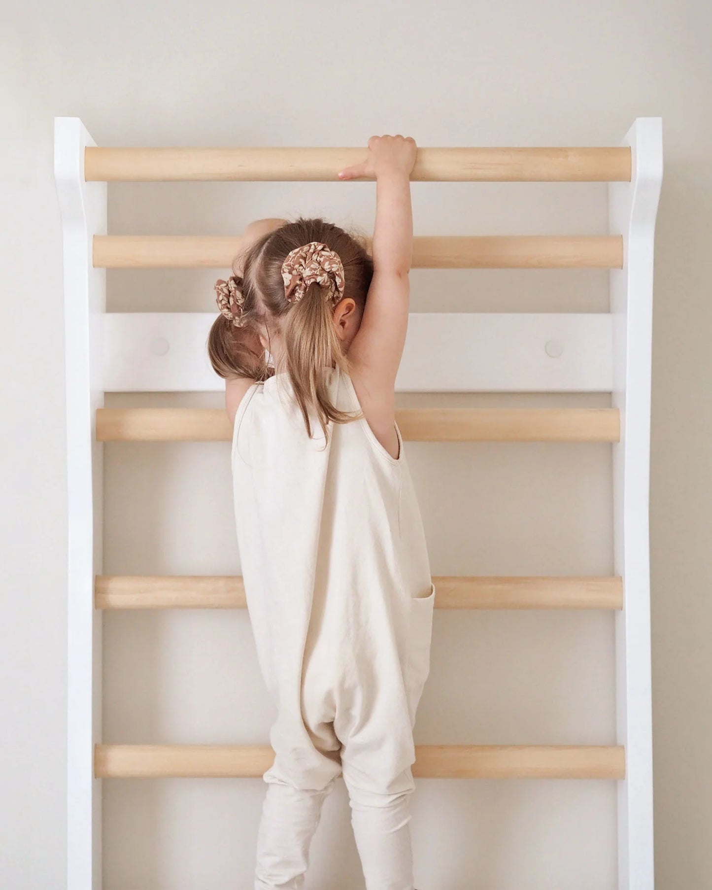 FitWood TAIMI MINI vægribbe – hvid/birk