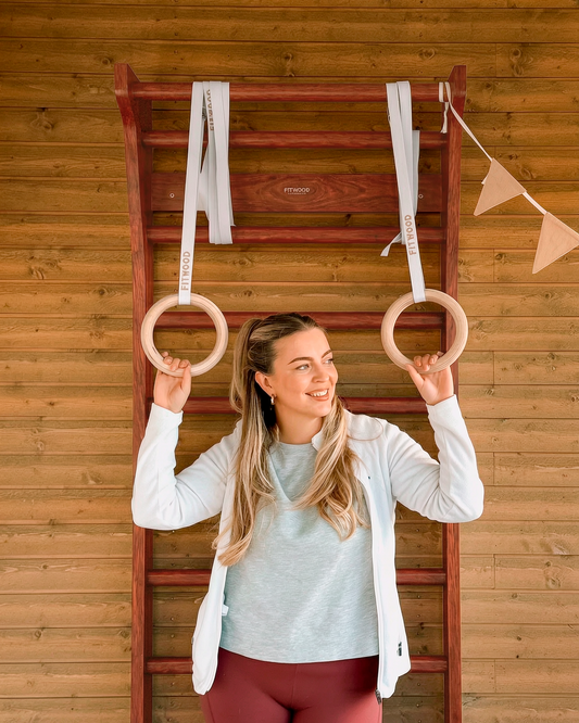 FitWood TAIMI vægribbe 220 cm - Brun