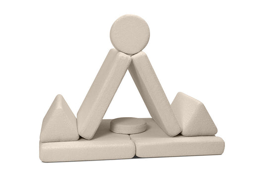 Shappy legesofa i teddy – Original 160 cm - Light Beige