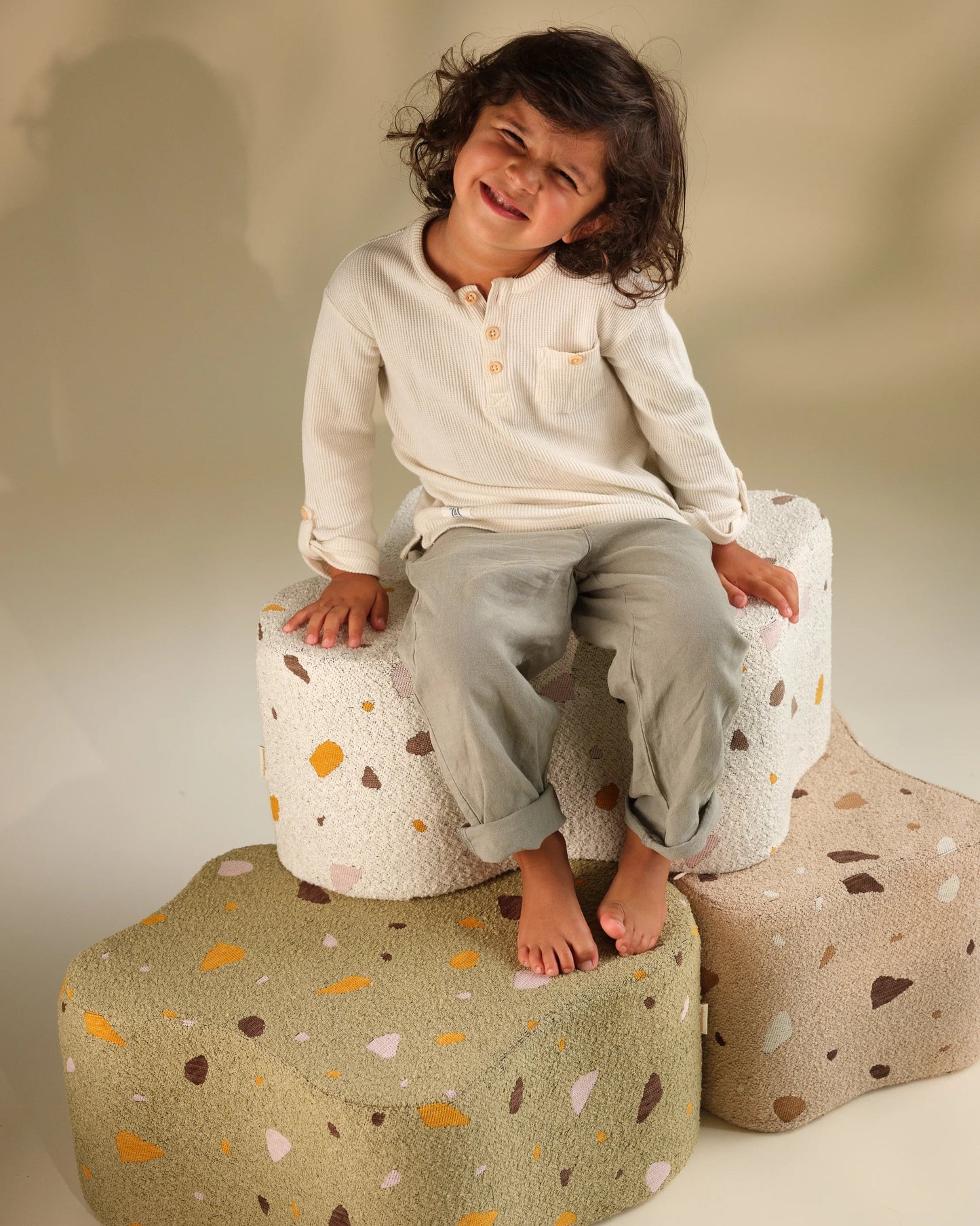 Wigiwama Cloud puf – Terrazzo Marble