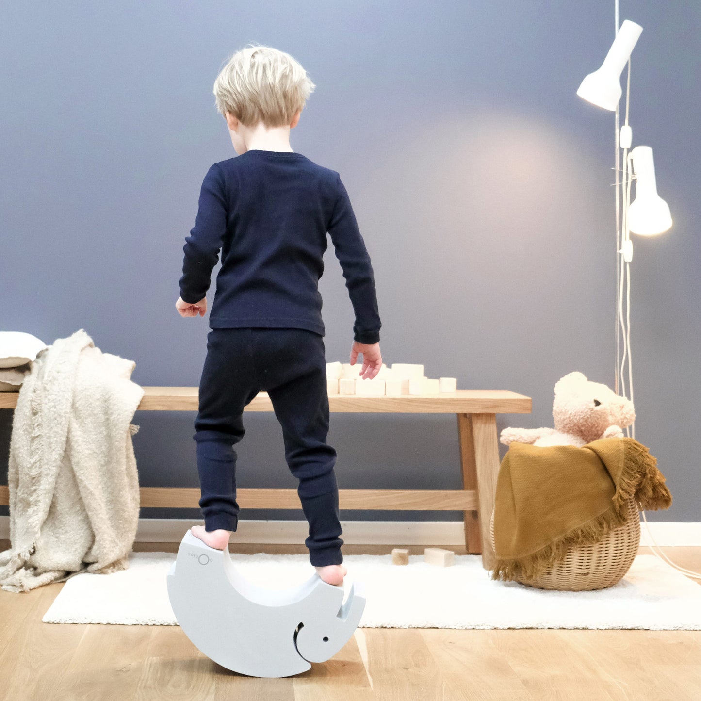 bObles Elefant S – Cloudy blue