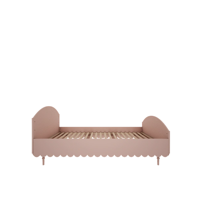 Wood Luck Design - Babushka - børneseng 120 x 200 cm – lyserød