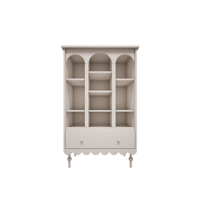 Wood Luck Design - Babushka - reol – hvid