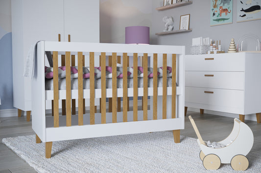 Baby Bed Kubi - White