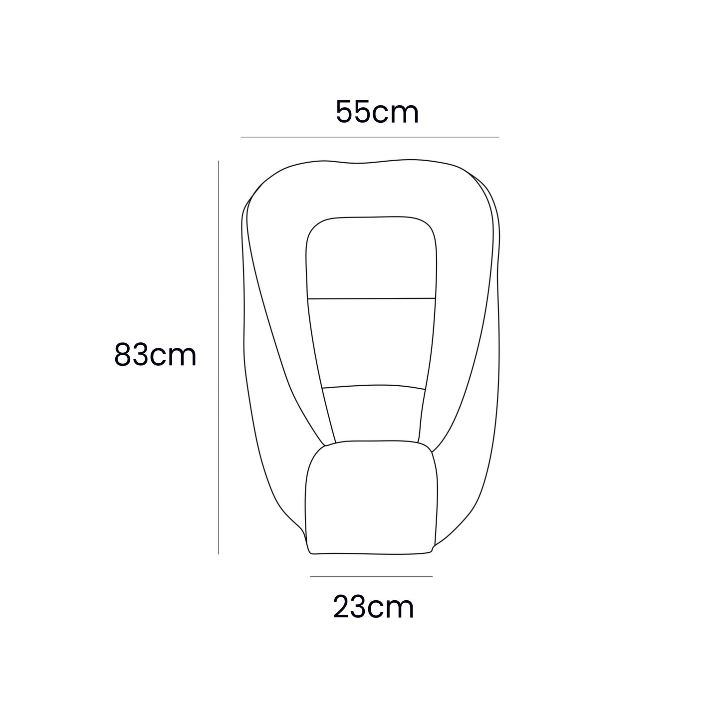 Baby Nest for Sleeping - Olive Green