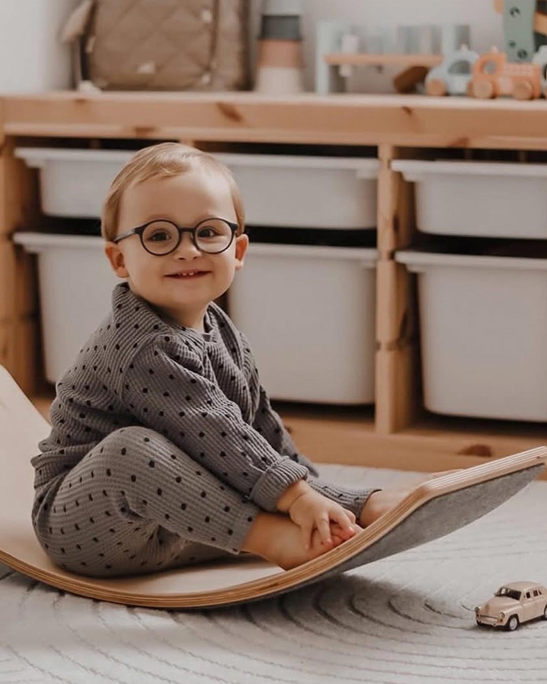 MeowBaby® Balancebræt til børn – 80x30 cm