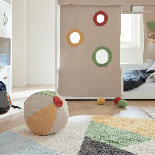 LIFETIME Kidsrooms Olympic Dreams boldformet pude – 35 x 35 cm