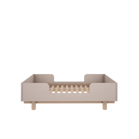 Wood Luck Design - Basic - tremme-/juniorseng 70 x 140 cm – cashmere