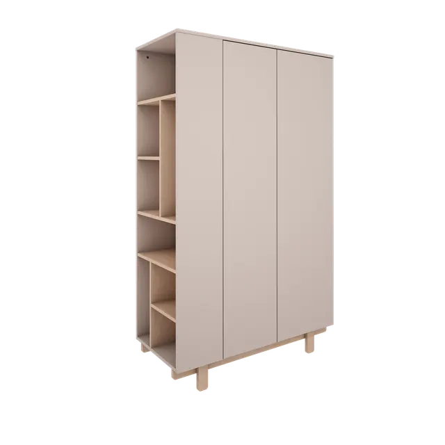 Wood Luck Design - Basic - garderobeskab – cashmere