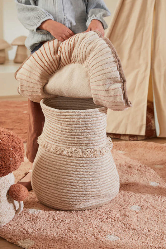 Lorena Canals opbevaringskurv – Giant Mushroom med pude