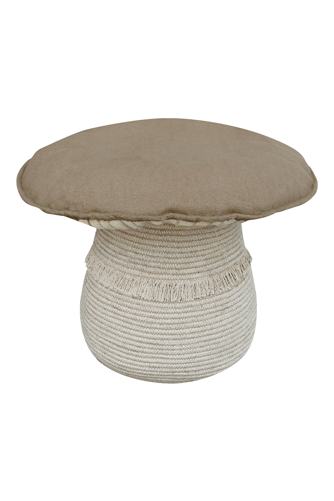 Lorena Canals opbevaringskurv – Giant Mushroom med pude
