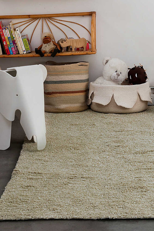 Lorena Canals opbevaringskurv – Petals Ivory-Natural