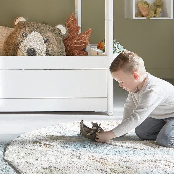 LIFETIME Kidsrooms Canoe Adventure bjørneformet pude – 50 x 50 cm