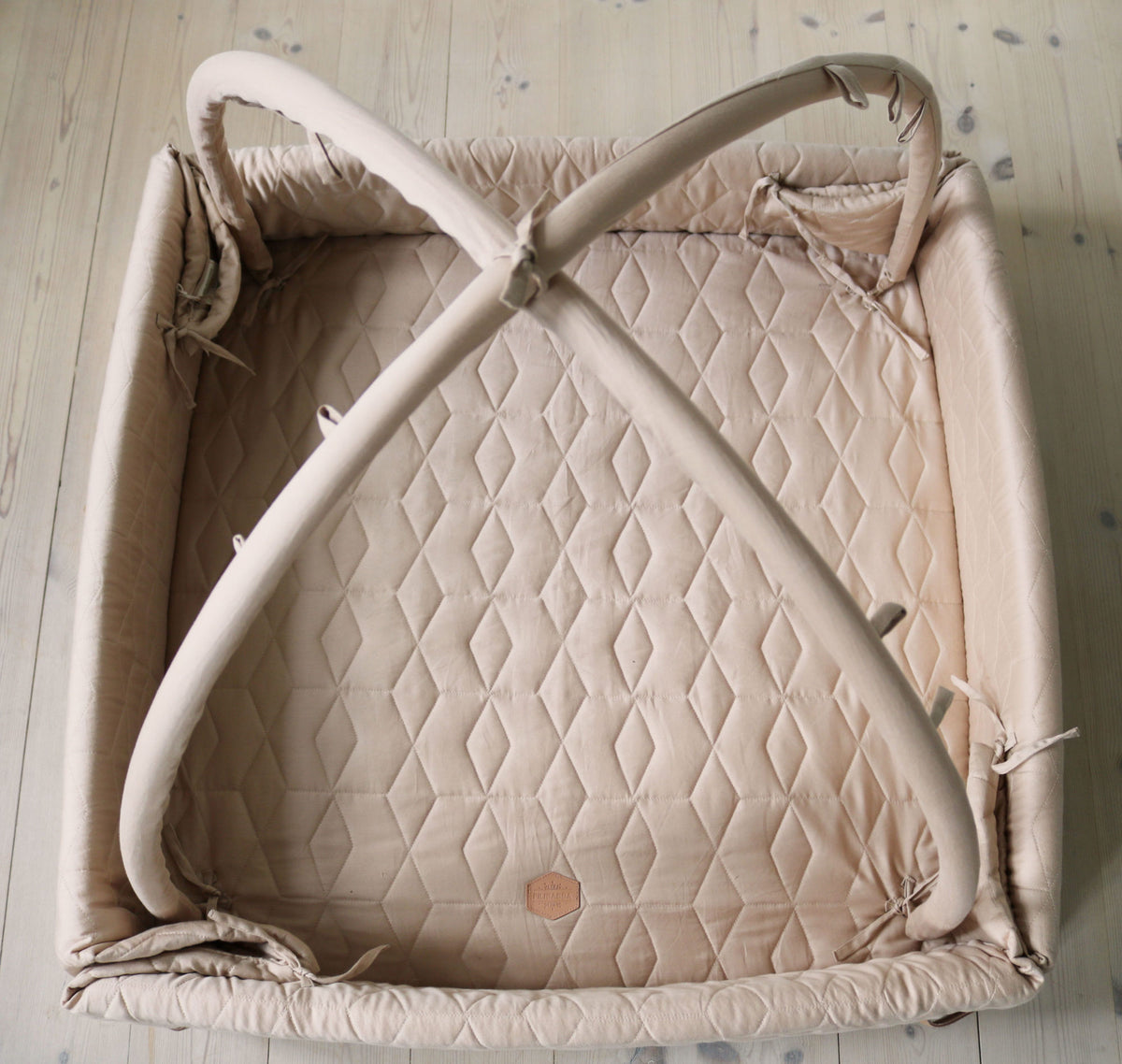 Filibabba Aktivitetsnest - Soft quilt - Doeskin