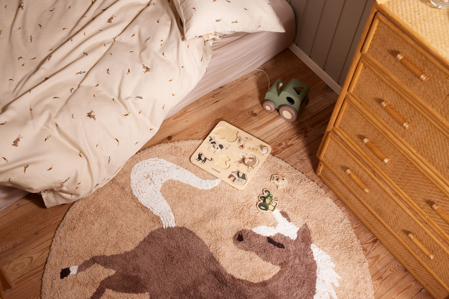 Filibabba junior sengetøj GOTS (100x140 cm) – Carrot Thief