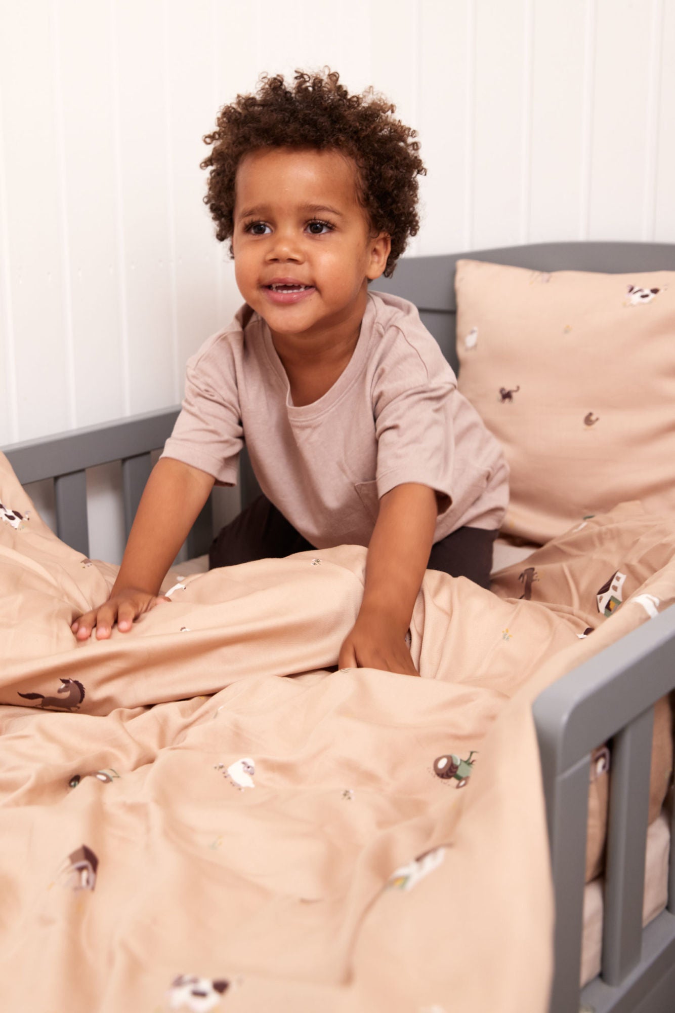 Filibabba junior sengetøj GOTS (100x140 cm) – Magic Farm