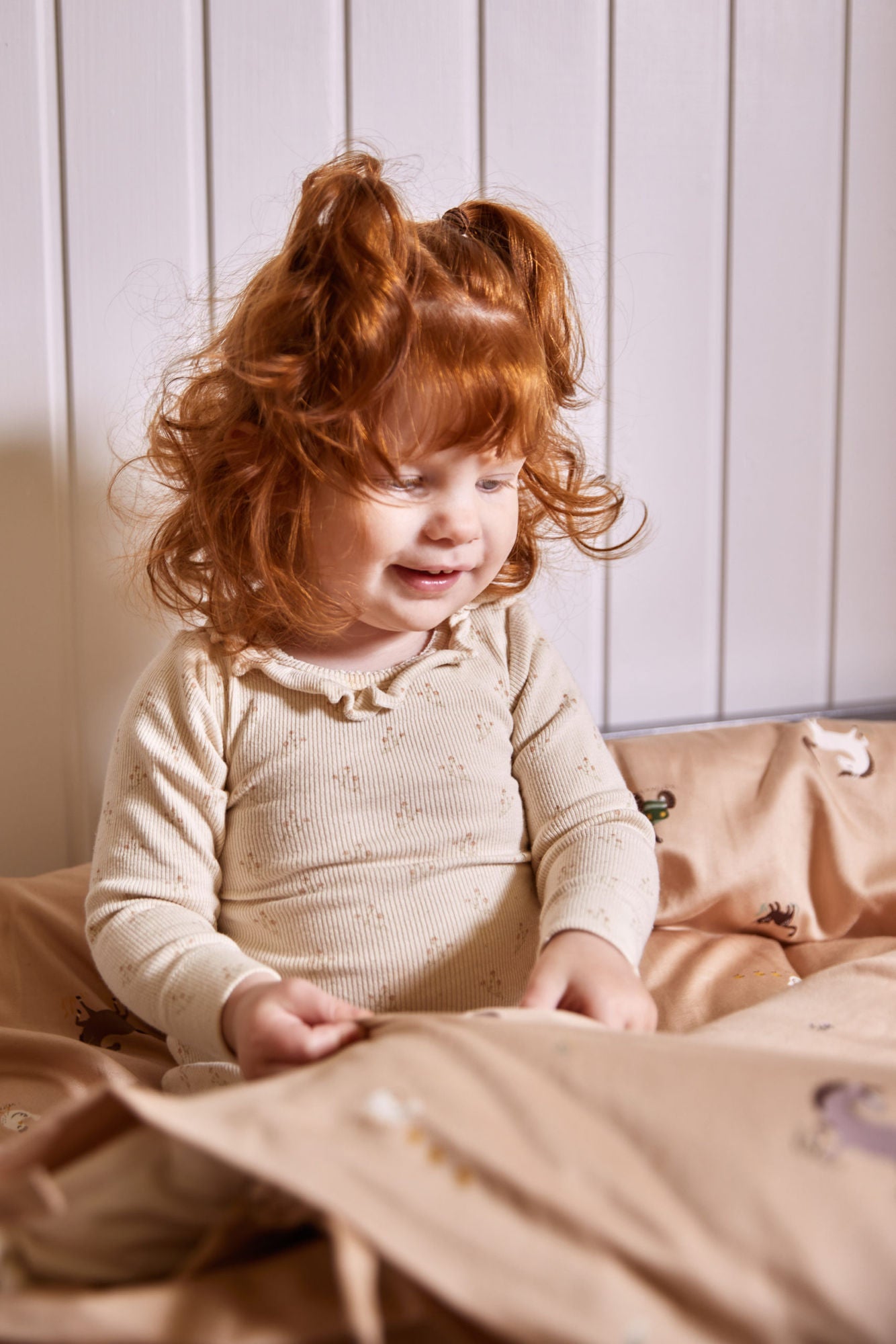 Filibabba baby sengetøj GOTS (70x100 cm) – Magic Farm
