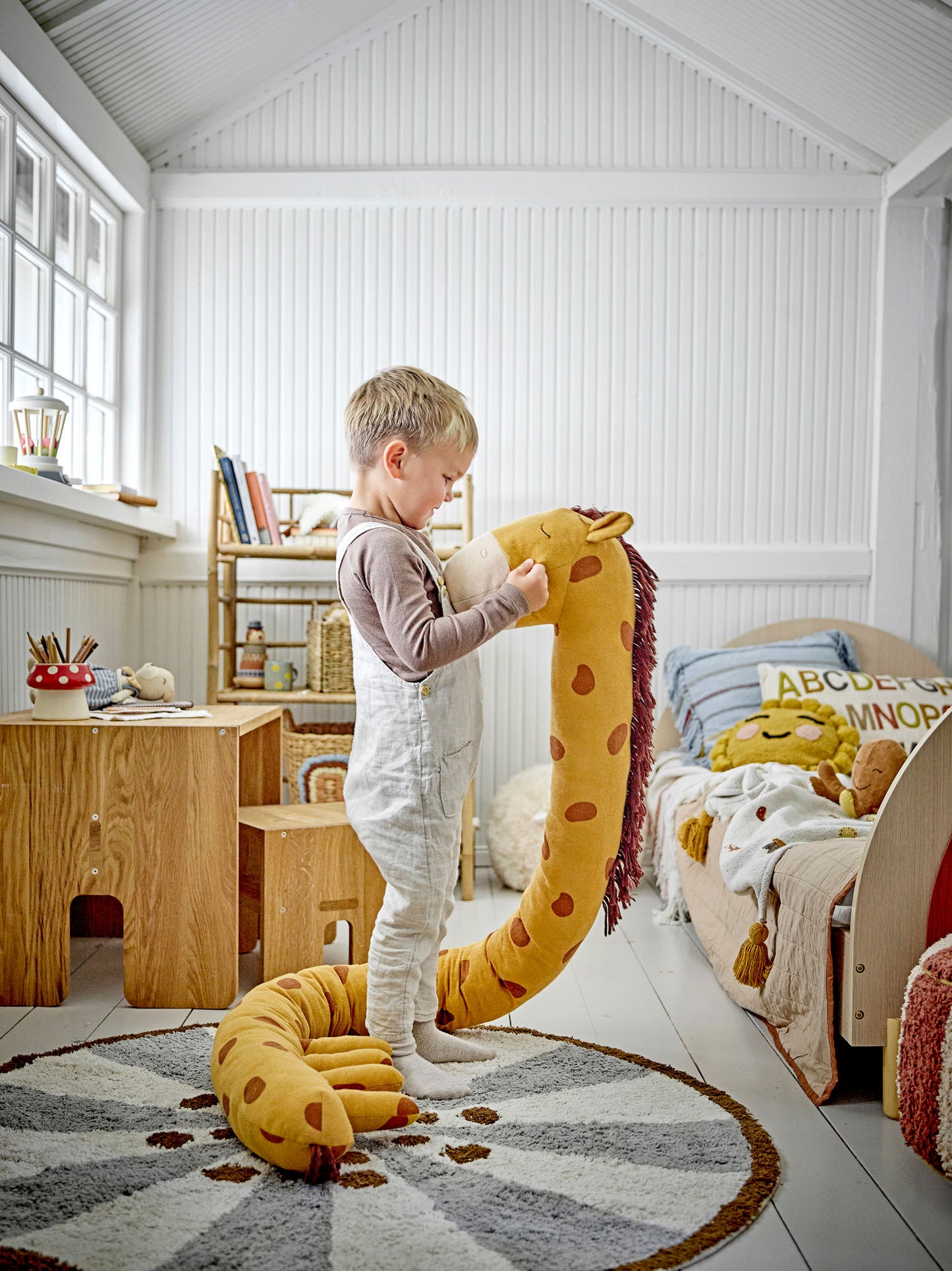 Bloomingville MINI Ibber Bamse – Giraf – Orange – Bomuld